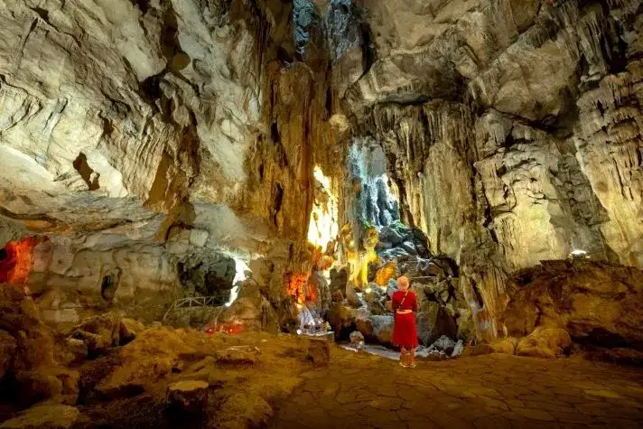 limestone cave in Batu Caves